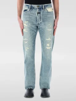Jeans Fear Of God in denim distressed