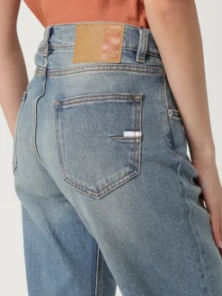 Jeans Grifoni in denim di cotone