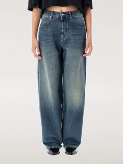 Jeans Isabel Marant in denim di cotone