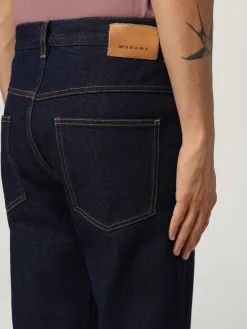 Jeans Isabel Marant in denim di cotone