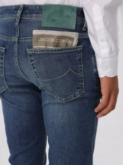 Jeans Jacob Cohen in denim di misto cotone