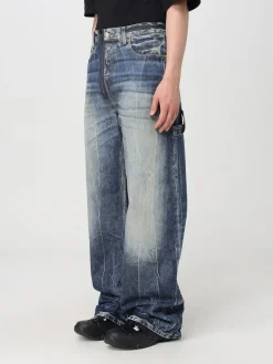 Jeans Martine Rose in denim di cotone