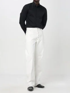 Jeans McQueen in denim