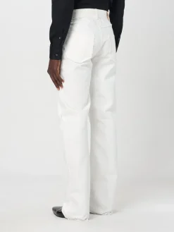 Jeans McQueen in denim