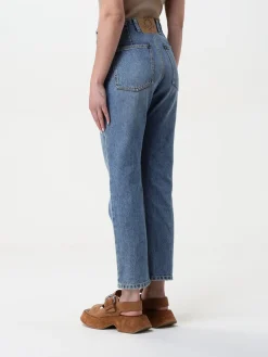 Jeans Moschino Couture in denim di cotone