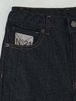 Jeans N° 21 in denim di cotone