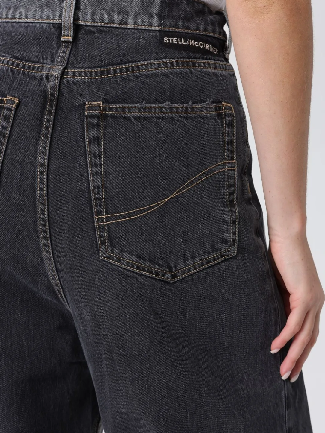 Jeans Stella McCartney in denim di cotone