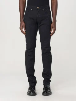 Jeans Versace in denim stampato