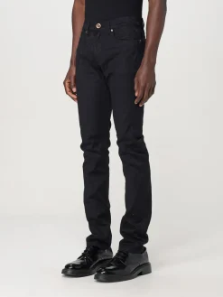 Jeans Versace in denim stampato