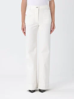 Jeans Victoria Victoria Beckham in denim di cotone