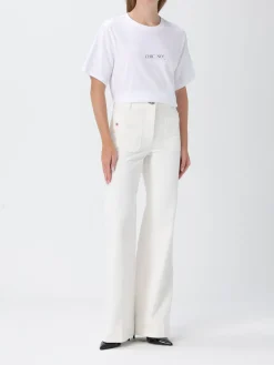 Jeans Victoria Victoria Beckham in denim di cotone