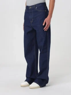 Jeans wide leg Gucci in denim