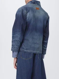 Kimono Kenzo in denim di cotone washed