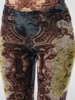 Leggings Jean Paul Gaultier in jersey stampato