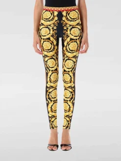 Leggings Versace in jersey stampato