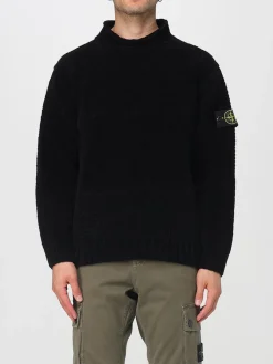 Maglia a collo alto con logo Stone Island