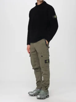 Maglia a collo alto con logo Stone Island