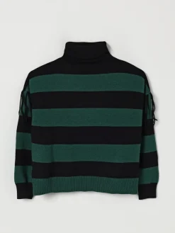 Maglia a dolcevita a righe Monnalisa