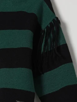 Maglia a dolcevita a righe Monnalisa