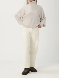 Maglia a dolcevita in cashmere e seta Brunello Cucinelli