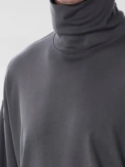 Maglia a dolcevita in cotone e seta Lemaire