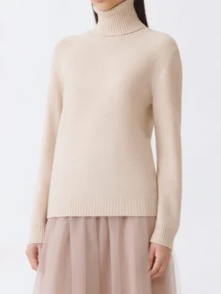 Maglia a dolcevita in lana vergine e seta Fabiana Filippi