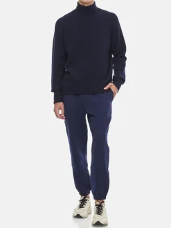 Maglia a dolcevita in lana di agnello Drumohr