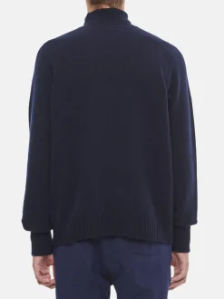 Maglia a dolcevita in lana di agnello Drumohr