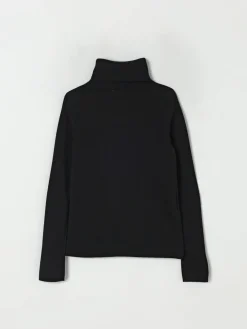 Maglia a dolcevita in misto lana con logo Marni