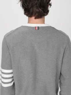 Maglia a girocollo 4-bar Thom Browne in cotone