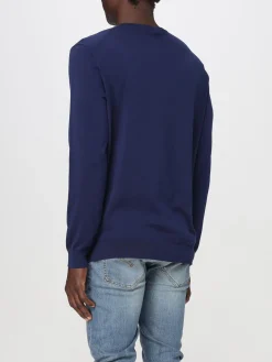 Maglia a girocollo basic Drumohr in cotone rasato