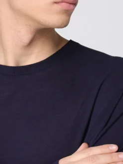 Maglia a girocollo basic Ballantyne in cotone