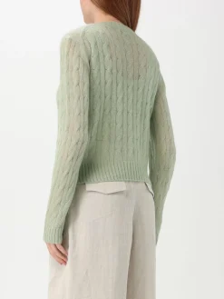 Maglia a girocollo Brunello Cucinelli in lana mohair