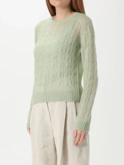 Maglia a girocollo Brunello Cucinelli in lana mohair