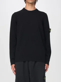 Maglia a girocollo con logo Stone Island