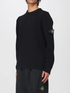 Maglia a girocollo con logo Stone Island