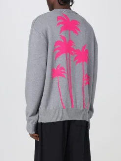 Maglia a girocollo con logo Palm Angels