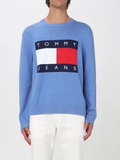 Maglia a girocollo con logo Tommy Jeans