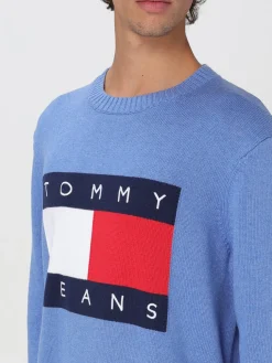 Maglia a girocollo con logo Tommy Jeans
