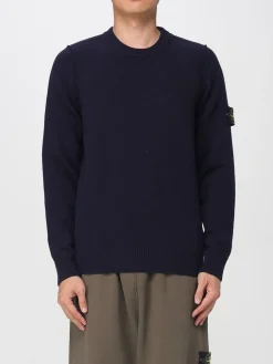 Maglia a girocollo con logo Stone Island