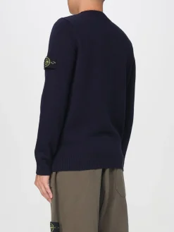 Maglia a girocollo con logo Stone Island