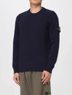 Maglia a girocollo con logo Stone Island