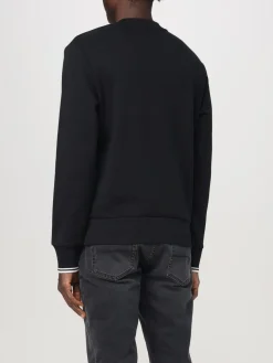 Maglia a girocollo con logo Fred Perry