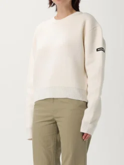 Maglia a girocollo con logo Balenciaga in lana