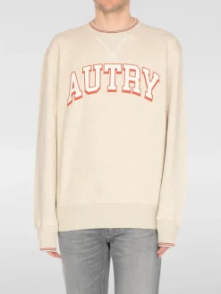 Maglia a girocollo con maxi logo Autry