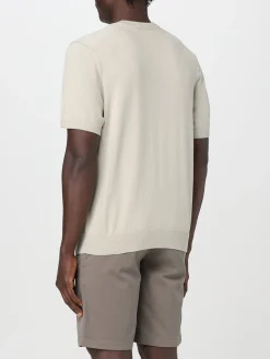 Maglia a girocollo con mini logo Boss