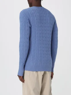 Maglia a girocollo Drumohr in cashmere intrecciato