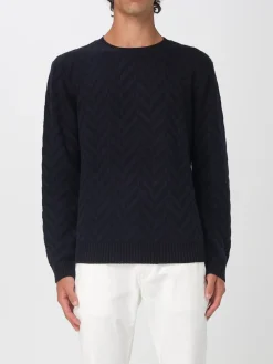 Maglia a girocollo Emporio Armani in lana vergine