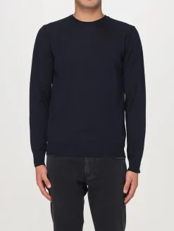 Maglia a girocollo Emporio Armani in lana vergine