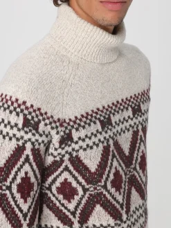 Maglia a girocollo in Alpaca di lana e seta Brunello Cucinelli